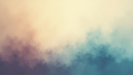 Dreamy abstract texture with a grainy film effect and soft gradients for a retro aesthetic.