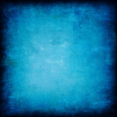 Grunge blue background with space for text