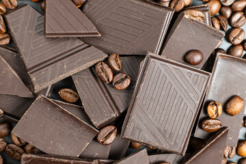 Luxury Dark Chocolate with Whole Coffee Beans