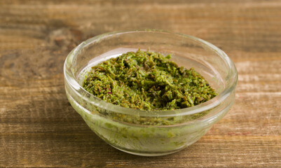 bowl filled with Dubai chocolate