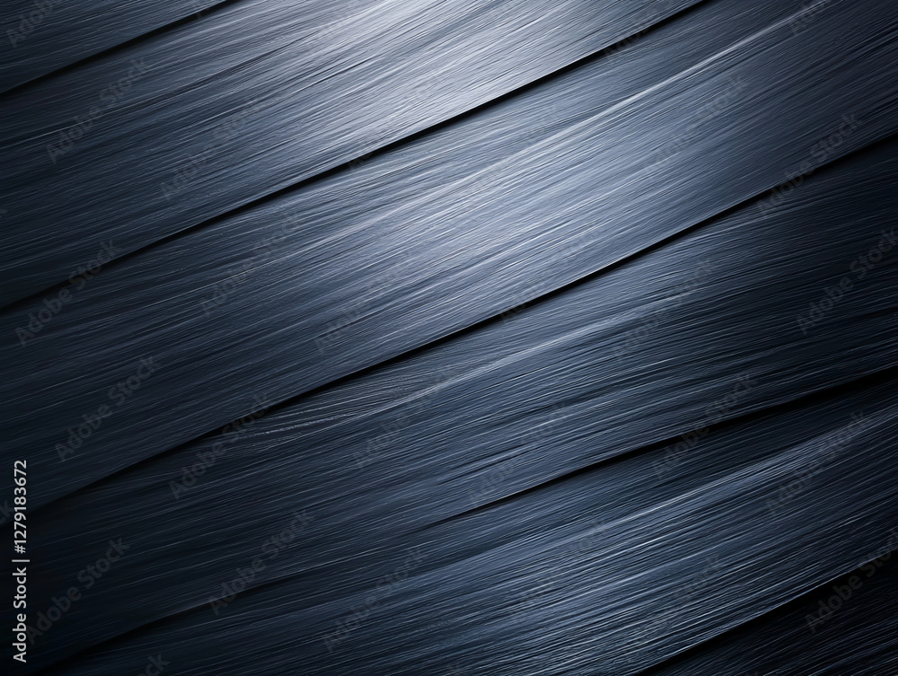 Poster sleek dark textured surface with smooth, flowing lines creating modern aesthetic. gradient effect ad