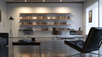 Modern Minimalist Office Interior Design