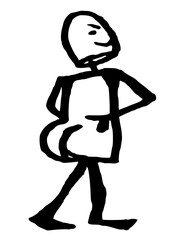 vector illustration of gilbert 