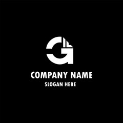 Obraz premium Letter G logo design. Creative Initial letter G logo. Letter G symbol, Letter G business.Print