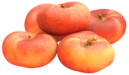 ripe flat nectarines