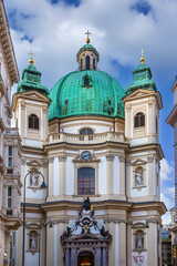 Peterskirche in Vienna, Austria