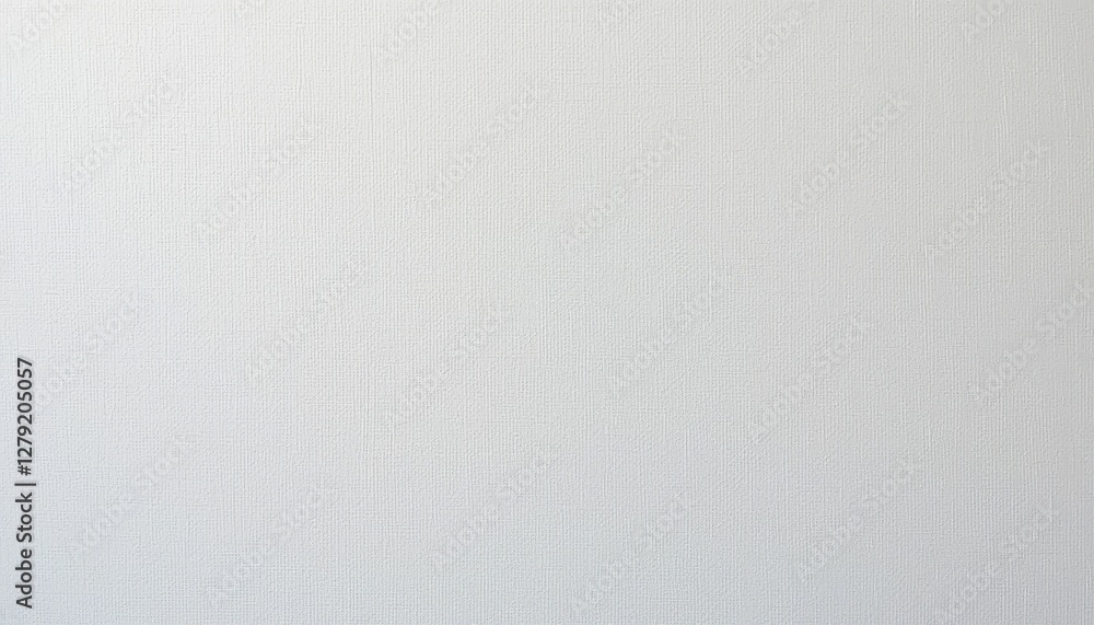 Poster subtle texture of white canvas background for creative projects