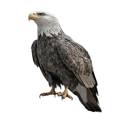 Obraz premium Majestic Bald Eagle Proud and Powerful Bird of Prey