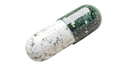 champagne bottle isolated on white