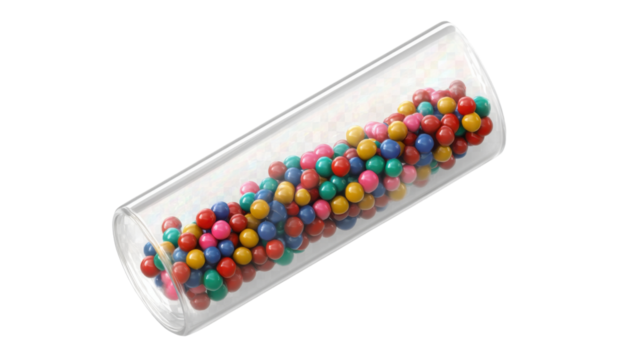 colorful abacus isolated on white