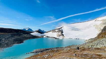 lake in the mountains