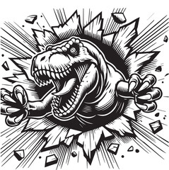 T rex scratch EPS Vector, t rex EPS Vector, Dinosaur EPS Vector, baby cute dinosaur birthday EPS Vector, trex EPS Vector, dinosaur shirt EPS Vector, Tyrannosaurus EPS Vector, Rex Dinosaur EPS Vector,  © Sofiamastery