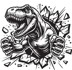 T rex scratch EPS Vector, t rex EPS Vector, Dinosaur EPS Vector, baby cute dinosaur birthday EPS Vector, trex EPS Vector, dinosaur shirt EPS Vector, Tyrannosaurus EPS Vector, Rex Dinosaur EPS Vector,  © Sofiamastery