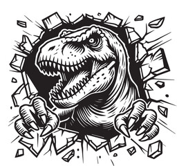 T rex scratch EPS Vector, t rex EPS Vector, Dinosaur EPS Vector, baby cute dinosaur birthday EPS Vector, trex EPS Vector, dinosaur shirt EPS Vector, Tyrannosaurus EPS Vector, Rex Dinosaur EPS Vector,  © Sofiamastery