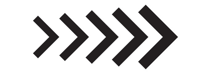 simple chevron icon set. left right icon. next previos. thin icons