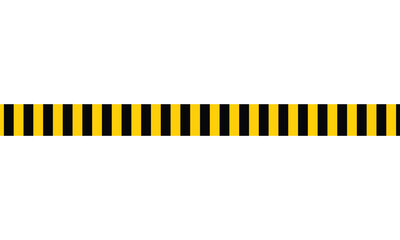 Yellow and Black Striped Caution Tape – High-Contrast Safety Warning Design