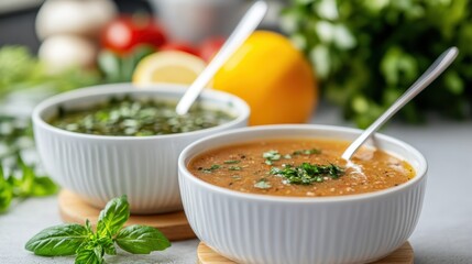 Cats enjoying their mealtime delight from two cozy bowls in the kitchen