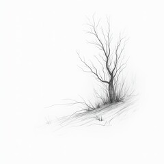 Colorful Pencil Sketch Mockup - Digital Art