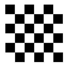 black and white chess board