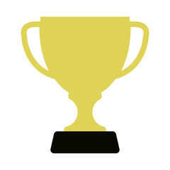 Trophy icon. Trophy cup, winner cup, victory cup icon. Reward symbol sign for web and mobile