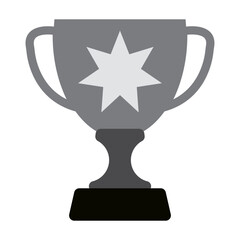 Trophy icon. Trophy cup, winner cup, victory cup icon. Reward symbol sign for web and mobile