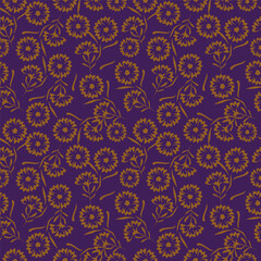 botanical floral vector seamless pattern with roses herbs and leaves big set background with flowers