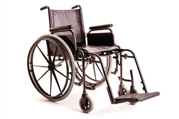 Wheelchair isolated on white background