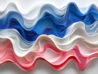 Colorful Abstract Wave Artwork