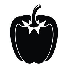 pepper vector illustration silhouette