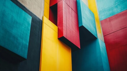 Fototapeta premium Cool abstract wall photos for social media, websites, and more.