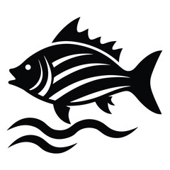 silhouette-vector-illustration-of-a-striped-bass-a