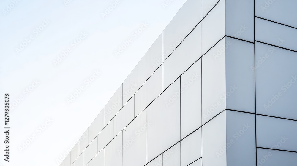Poster minimalist empty space with subtle gradient showcasing a smooth floor and wall, perfect for art or p