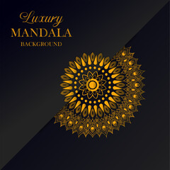 Luxury mandala background 