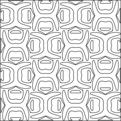 Abstract patterns.Abstract forms from lines. Vector graphics for design, prints, decoration, cover, textile, digital wallpaper, web background, wrapping paper, clothing, fabric, packaging, cards.