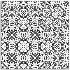 Abstract patterns.Abstract forms from lines. Vector graphics for design, prints, decoration, cover, textile, digital wallpaper, web background, wrapping paper, clothing, fabric, packaging, cards.