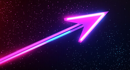  neon arrow sign neon arrow sign and symbol neon arrow in black background