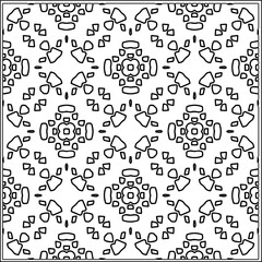 Abstract patterns.Abstract forms from lines. Vector graphics for design, prints, decoration, cover, textile, digital wallpaper, web background, wrapping paper, clothing, fabric, packaging, cards.