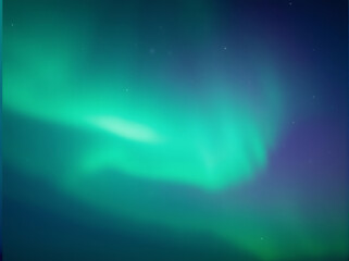 Fototapeta premium Northern Lights Display in Night Sky