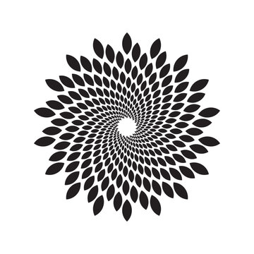 recommend clip art: abstract floral pattern mandala