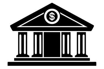 Bank building vector illustration 