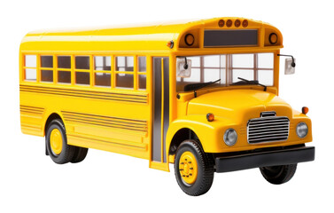 PNG Small yellow school bus vehicle white background transportation.