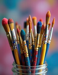 Fototapeta premium paint brushes