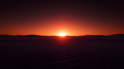 Fototapeta premium Golden Sunlight Paints the Alpine Peaks in This Breathtaking Sunset Scene.