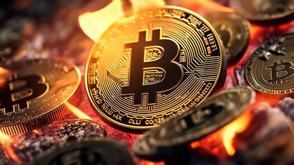 Bitcoin is burning amid market uncertainty and rising concerns over cryptocurrency regulations in 2023