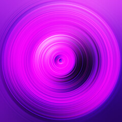 Colorful radial motion effect. Abstract rounded background.