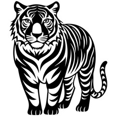 tiger vector illustration