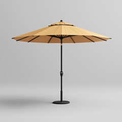 Fototapeta premium Patio umbrella Isolated on white Background