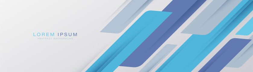 Modern abstract banner background with diagonal geometric shapes. Simple graphic design element. Minimalist style. Suit for brochure, business, cover, header, presentation, website, flyer