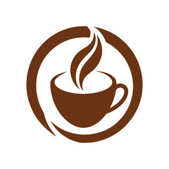 Minimal Coffee Shop Business Logo Design for Modern Cafes