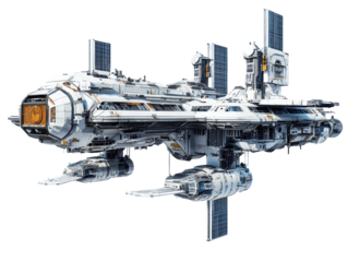 Isolated Space Station